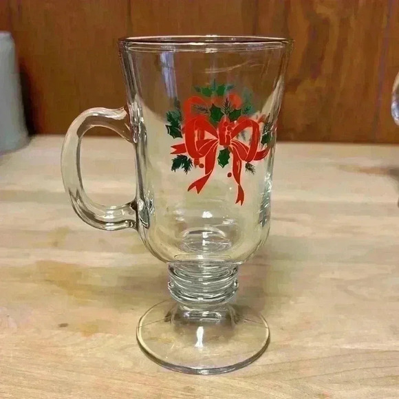 Libbey Glass Company Indiana Glass Pattern "Irish Mug" Vintage - Picture 2 of 8